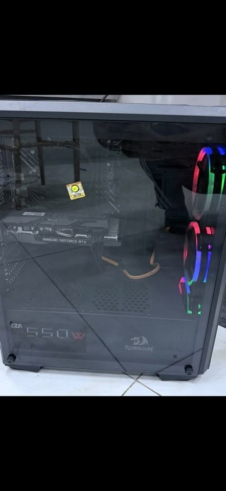 ،i5 12400f 
16G 3200
2060 super inno3d 
Prime H610 M 
POWER SUPPLY 550W
1t ssd
شاشه ٢٧ انج
ماوس و كيبورد كيمنگ
***********
