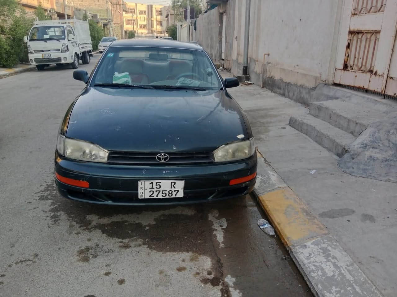 كامري موديل 1994 رقم انبار باسمي السنويه منتهيا صار اقل من سنه سيارة بلاديه كلها على البلاد كير تمام محرك بدايه تبخير سيارة بلاديه تخم تاير دوشمه سعرها 47 ورقه وبيها مجال مكان السيارة الفلوجة 

***********8
***********
