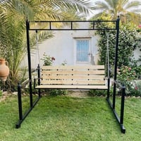 ٣ مراجيح • حديد ثقيل • ٢ و ٣ نفر