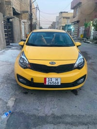 للبيع كيا ريو وارد امريكي موديل 2016 ضرر باب و جاملغ عكس السائق ، محرك...