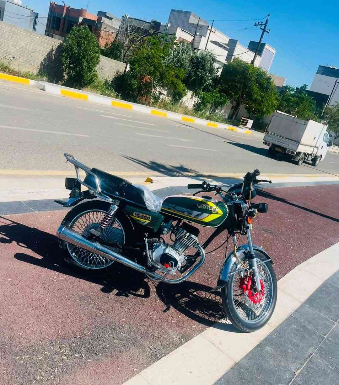 السلام عليكم دراجة تايكر للبيع مكفول كفاله عامه موديل 24 كهربائيات مكفوله الدراجة جديدة السعر 700وبي مجال العنوان ديالئ بعقوبه رقم الهاتف ***********
