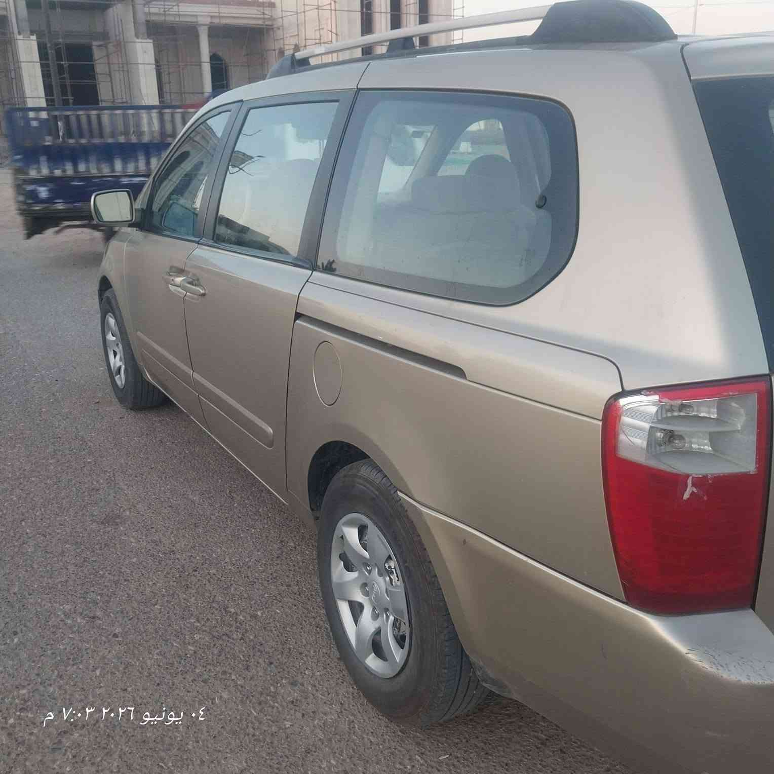 السلام عليكم
كيا سيدونا 2008
رقم الانبار بأسمي  تحويل مباشر 
السونار مرفق بالمنشور 
السعر 95$وبيها مجال 
المكان الانبار الحبانية حصيبة الشرقية 
تلفون ***********

نص مكتوب في الصور:
- ٠٤ يونيو ٢٠٢٦ ٧:٠٤ م
- ٤ يونيو ٢٠٢٦ ٧:٠٢ م
- ٠٤ يونيو ٢٠٢٦ ٧:٠٢ م
- ٠٤ يونيو ٢٠٢٦ ٧:٠٣ م
- ٠٤ يونيو ٢٠٢٦ م