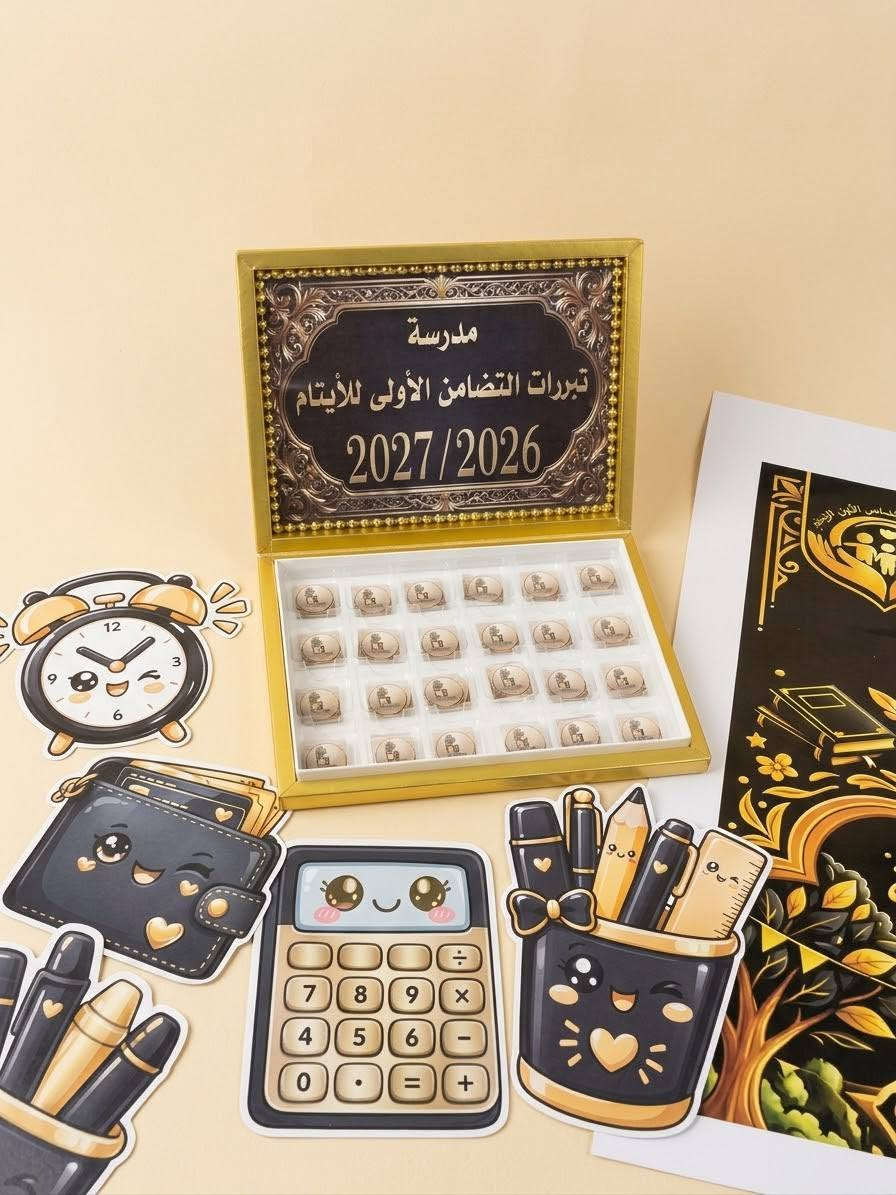 تجهيز مدرسية • طباعة استيكرات • قطعة جلد