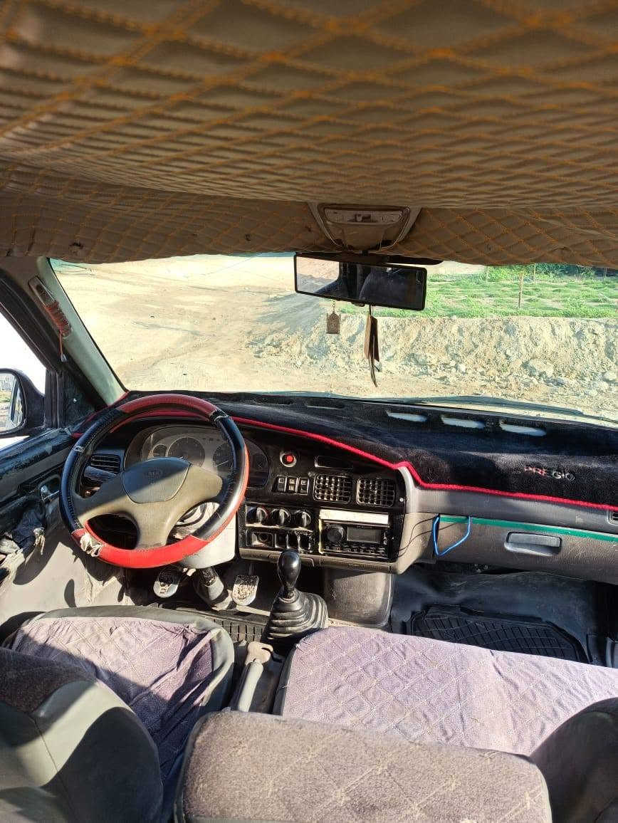 كيا بريجو للبيع موديل 2000 سياره بلاديه مابيه لا صبغ ولا ضربه ونضيفه مرتبه مثل ما موضحه بالصور
كير محرك اكسل مكفولات فقط الشاصي الايمن يرادله تعمير السعر المطول 60 وبيه مجال للشراي مكاني الانبار فلوجة 
رقم الهاتف *********** 
كيا بريجو للبيع موديل 2000 سياره بلاديه مابيه لا صبغ ولا ضربه ونضيفه مرتبه مثل ما موضحه بالصور

