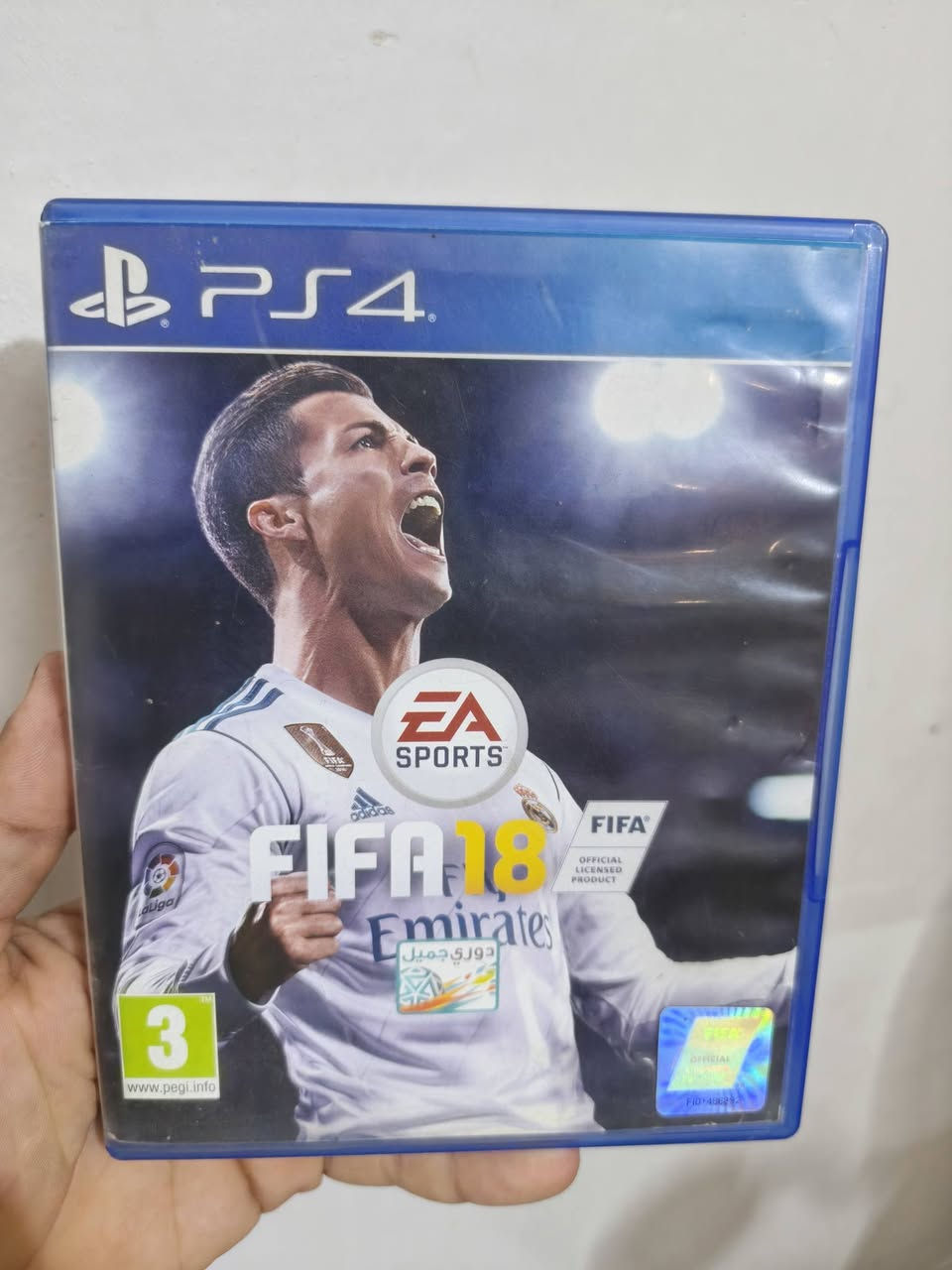 السلام عليكم 
اقراص بلي ٤ مستخدمة شي قليل نظافة ٩٠٪١٠٠
GTA5 premium edition مو العادية
FIFA 18
كلهن ب ٢٥الف ويتوفر توصيل داخل بغداد فقط
رقم الهاتف ***********
موجود خاص
