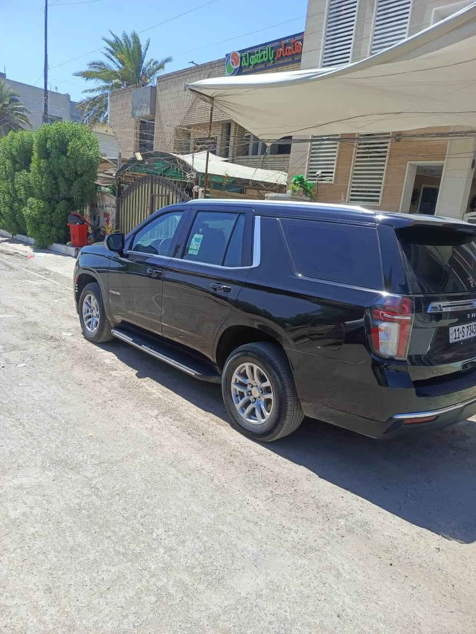تاهو 2023 LS خليجي
السيارة كلش جديدة نظافة 100/100

بچم بريمير ماشيه 51 الف / كم 

مكفوله من كلشي ومغلفه ppf حماية 

حدادية جديدة 
تخم تاير 
عازل جام 
دوشمة جلد 
بصمة ابواب اربعة 
تشغيل عن بعد 
درع جام 
رادار امامي
حساس امامي خلفي 
تحديد مسار 
نقطة عمياء 
علامة ضوء القمر 

السيارة مصروف عليها ومرتبه للأخير 

رقم بغداد تحويل مباشر

مكان السيارة بغداد 

السعر : 440 وبيها مجال بسيط للشراي 

للأستفسار : ***********
