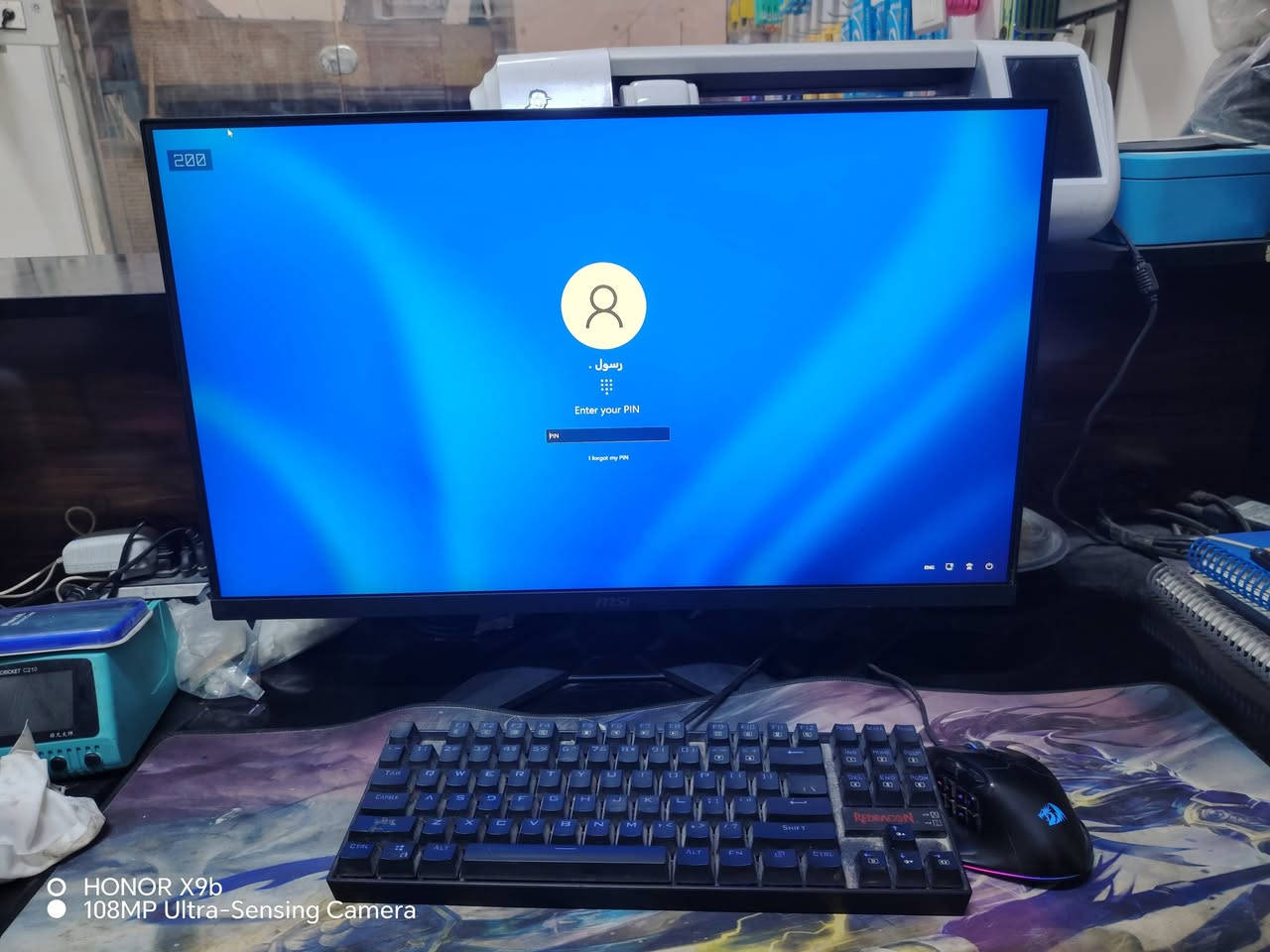 تجميعة للبيع 
المعالج: Intel Core i5-11400F – الجيل 11
 كرت الشاشة: AMD Radeon RX 6600M – 8GB
 الرام: 16GB DDR4 – سرعة 2400MHz
 التخزين: 585GB +خارجي 1T
 النظام: Windows 11 Pro – 64 Bit
***********
