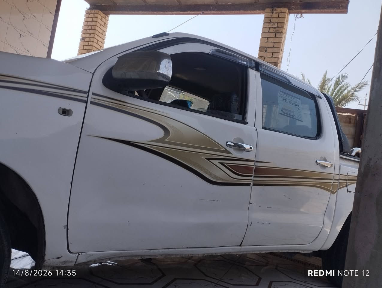 سلام عليكم سياره للبيع 2006 شاصي 19 سنويه 28 محرك وكير وشاصي مكفول لكشر بي طخات وصبق مكانات سعر 105وبي مجال العنوان البصره قضاء المدينة أبو غريب ***********
