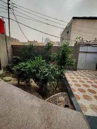بيت مساحته 200متر طابقين بناء طابوك صب طابو زراعي سند25 العنوان ورديه ...