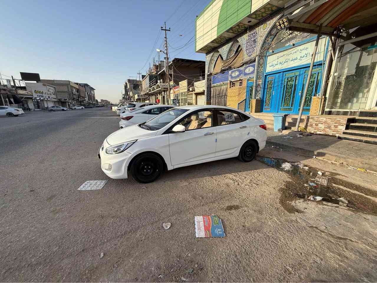 اكسنت ٢٠١٦
السعر 83
محرك ١.٤٠٠
كير محرك كفاله
حداديه جاهزه ١٠٠٪؜١٠٠
تبريد شغال وفول
السياره ما عايزه اي نقص
السياره بيها صبغات 
شواصي لغود كفاله
مكاني النجف
***********
*********** النجف, العراق

نص مكتوب في الصور:
- اليوم
- ٦:١٢ ص
