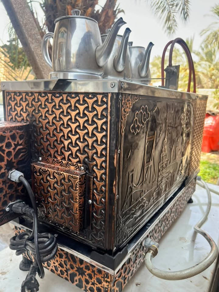 سماور تركي اسم الشركه مالته ولوكوهم موجود مو تجاري اصلي بواري نحاس كله درجه اولى   سعره ٨٠٠ الف قفل .استخدام  قليل  مكاني بابل رقم الهاتف 

***********
