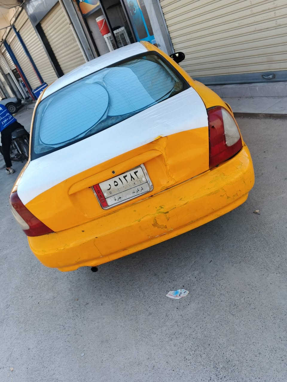 دايو نوبرا موديل 97محرك كير مابيها عيب كير عادي بطاقه بنزين بيه سيارة جاهزه بيع او مراوس السعر 14ورقه وبيه مجال مكان كركوك ***********
