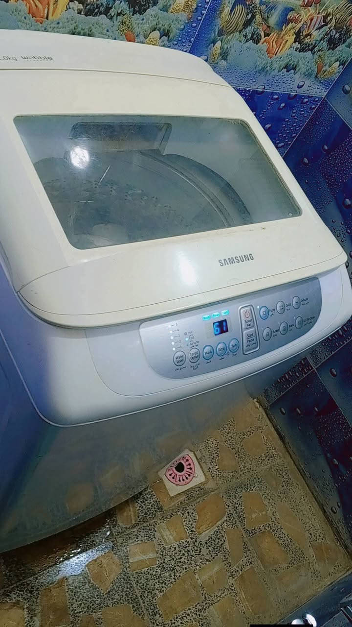 غساله سامسونج اوتوماتيك غسل وتجفيف 125 طباخ سعره 50 كهربائي ليزري باب المنيوم 15 برده 10 سحب بنكه 15  مكان الدوره شارع 60 قرب قاعه باور هاوس الرياضيه ***********
