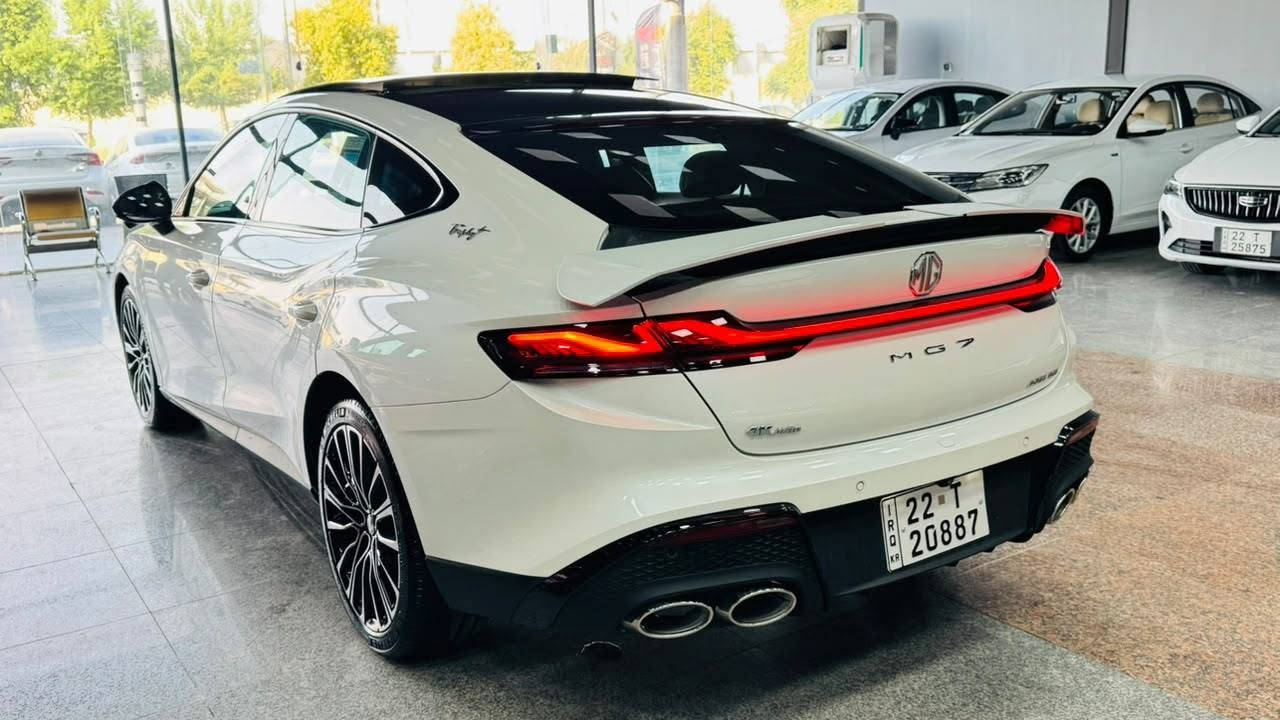بسم الله الرحمن الرحيم
MG 7 
موديل 2024 سفر كيلومتر 
ته نها رقم كراوه 
موبايل 📲 ***********
***********
كه مترين نرخ 💰💰💰 
مواصفات فووووول فوول مواصفات 
مكينه 20تيربؤ 
بصمة 🫆 
شاشه گه وره 
گيچ الكترونى 
پانوراما 
كوشن كهرباء و خزن 
ويل كروم گه وره 
لايت ليد و زينون 
بگ لايت ليد 
رادار 
كاميرا 360درجة 
بلاجكتور زينون 
حساس دعامى دواوه 
سوكان ڤوليوم 
تبريد مركزى دواوه 
صوت أگزوز 
بالى دواوه ى ده كريته وه
زؤر مواصفات تر......
