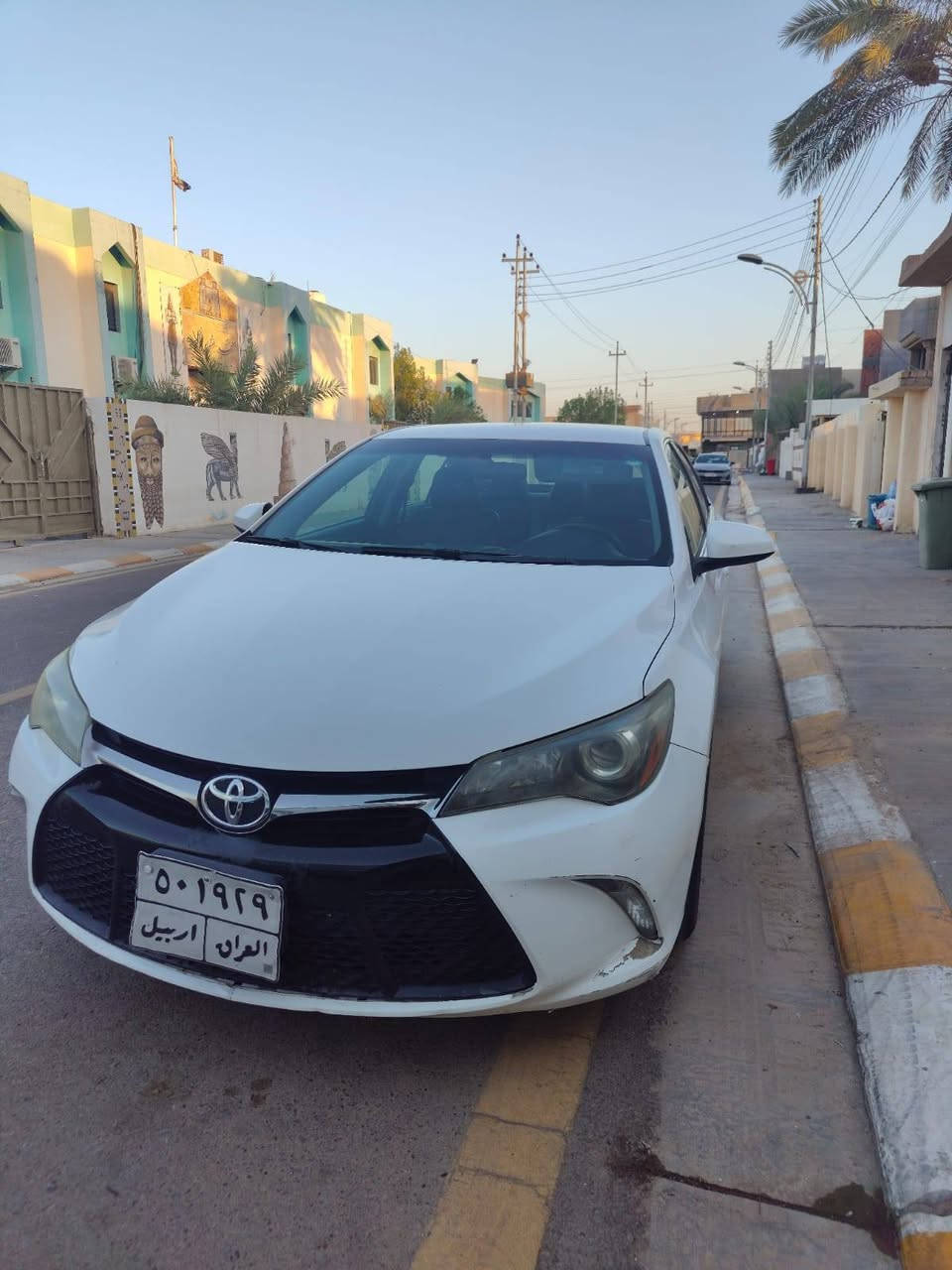 السلام عليكم
كامري 17 SE وارد امريكي

حادثها مبين بالصور

قبغ الصندوق مبدل بلادي نفس اللون

الجاملغ الخلفي مصلح بي معجون

اكو صبغ رش واصل للتكمه لكن الحادث مواصل للتكمة 

بالاضافة الباب الخلف السائق بي بارد ومبين مروج

مابيها دواخل

ماطاك ايرباك

كير ومحرك سليم

ماشية 136 الف ميل

رقم اربيل (الرقم القديم) 

سنوية ساقطة 

السيارة معروضة 143 بيها مجال بسيط

مكان السيارة الانبار / الفلوجة

***********

نص مكتوب في الصور:
- WWW.IAAI.COM 000-23245717 - 09/10/2018 INSURANCE AUTO AUCTIONS, INC. - IAAI.COM