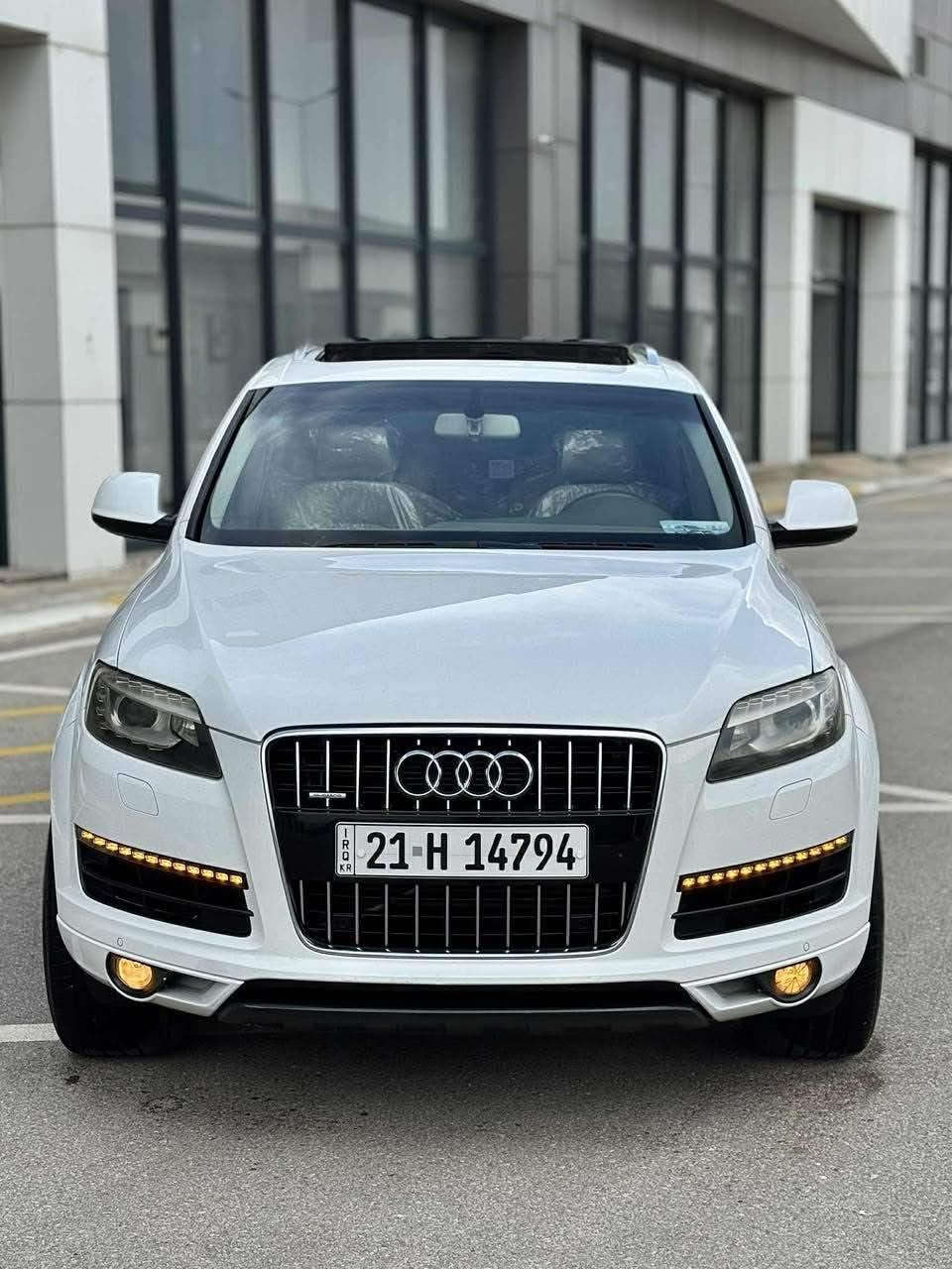 بسم الله الرحمن الرحيم
ئاودى AUDI Q7 QUATTRO 2013 فول مواصفات ١/١
مواصفات خليجي وكالة شريكة سردار ضمان دولي
____________________________________
مكان🌆: سليمانى                سعر135$
هاتف📲: ***********
____________________________________
محرك سته سلندر V6 3.0L سوپه ر چارچ محرك بنزين
گير و محرك بشرط مابي سوت و دغان و صرف  خلل مابي
____________________________________
{{ شبر صبغ }}بدون دواخل بدون أيرباگ بشرط
سيارة حيل حيلوة ماشالله جديد
____________________________________
مواصفات
{{ پانوراما - داخل اصفر - صندوق شفت - پردة - ماوس - كشنات جلد - كشنات كهربا - سيدي بوكس - تبريد مركزي - كاميرا - حساس خلفي و امامي - لايت ليد - ڤوليوم - تحديد سورعه - وبعد }}
____________________________________
اربع تايرات و ويل جديد
سنوي و رقم جديد ته حويل غه رامة بشرط سنوي بأسمي
سيارة شرط بدون اى نواقص گير و موحريك و حدادي و كاهرباى كولة بشرط
____________________________________
﷽
‏ AUDI Q7 QUATTRO 2013
ئاودى مؤديل 2013 فول مواسفات
مواسفات خليجى سفرى شه ريكه ى سه ردار زه مان
ره نگى سپى به فرى
________________________________
شوين🌆: سليمانى                   سعر💵:135$
موبايل: ***********
________________________________
مه كينه V6 3.0L شه ش بستؤنى سو په ر چارچ
گير و مه كينه ى به شه رت
سه وت و سه رف و خه له لى نييه به شه رت
________________________________
{{ يه ك په له بؤياغى بچوكى هه يه }} 
به بئ ناوگرتن بئ ئيرباگ
زؤر جوان ماوه ته وه و نمونه يه له جوانيدا
________________________________
مواسفات
{ پانؤراما - ناوزه رد - په رده - سندوق شه فت - كوشن جلد - ماوس - سيدى بؤكس -سئ ريز كوشن - ته بريد مه ركه زى -  كاميرا - حاسه ى پيش و دوا - لايت ليد - ڤؤليؤم - تحديد سورعه - زؤر مواسفاتى تر }
________________________________
چوار تايه و ويلى لؤكى بؤ به ستراوه
كامل سيرڤز كراوه و يه ك دينار مه سروفى نييه
سه نه وى و ره قه م و هه زه ى تازه يه به ناوى خؤمه وه يه
{{ گير و مه كينه و كاره باى و هه موو گيانى به شه رت }}
________________________________ السليمانية, العراق
