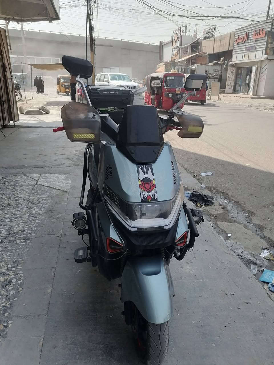 دراجة شحن.. كوريا ام ار (ملكة) 2026
6 بطاريات كرافين 36 امبير
مدرعة بالكامل
نظام سرقة
نظام الرجوع للخلف
شاشة تحديد الاعطال 
دراجة فخمة وجدا رزنة بالشارع
***********
السعر ٩٥٠ الف
