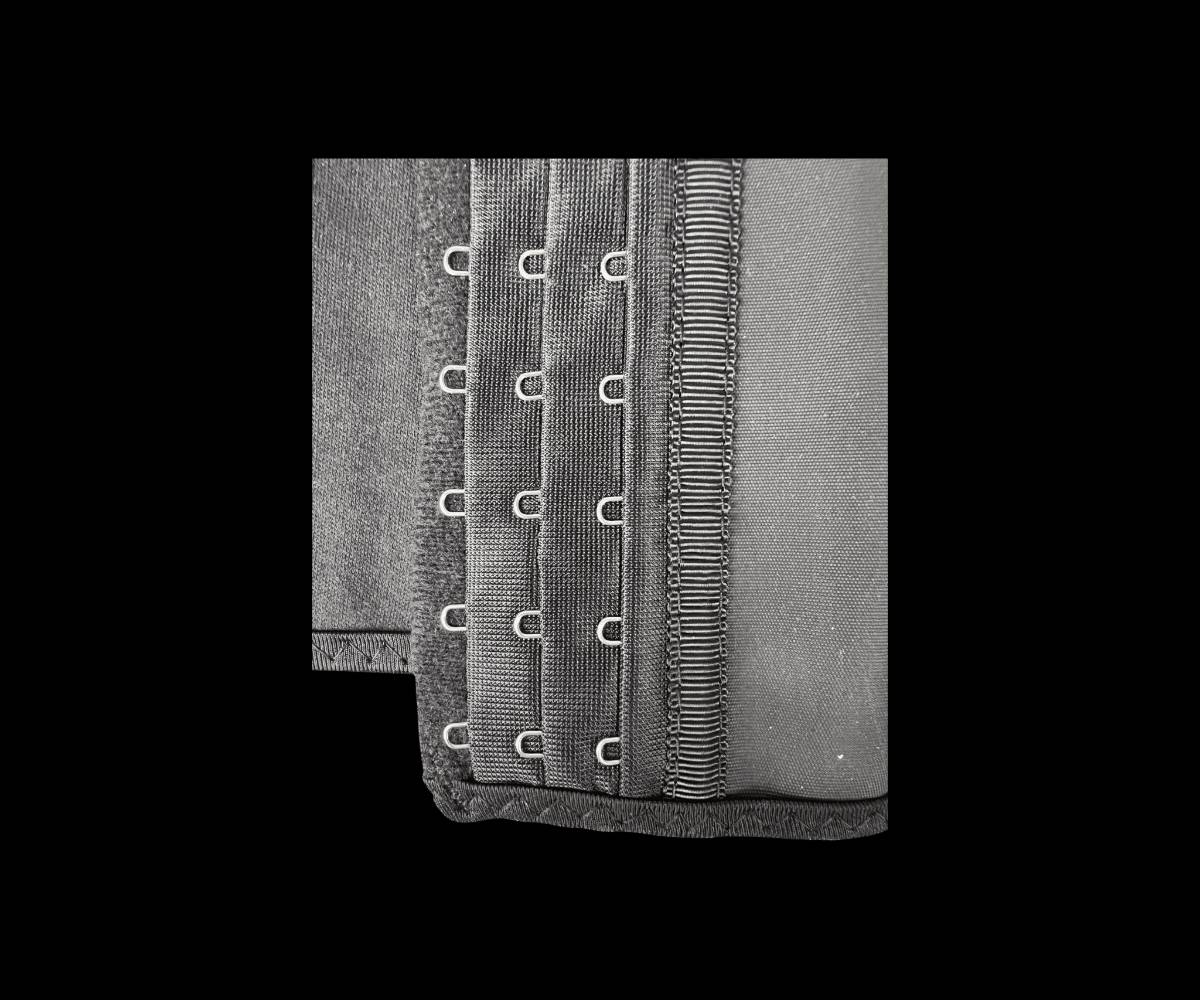 مشد كورسيه • أسود • مقاسات XL-4XL