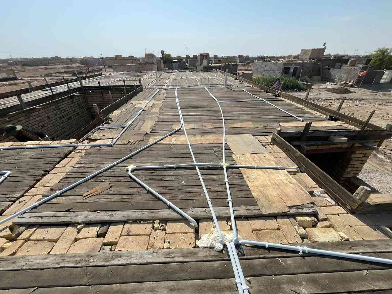تاسيس كهرباء • تاسيس ماء ومجاري • خط سبلت