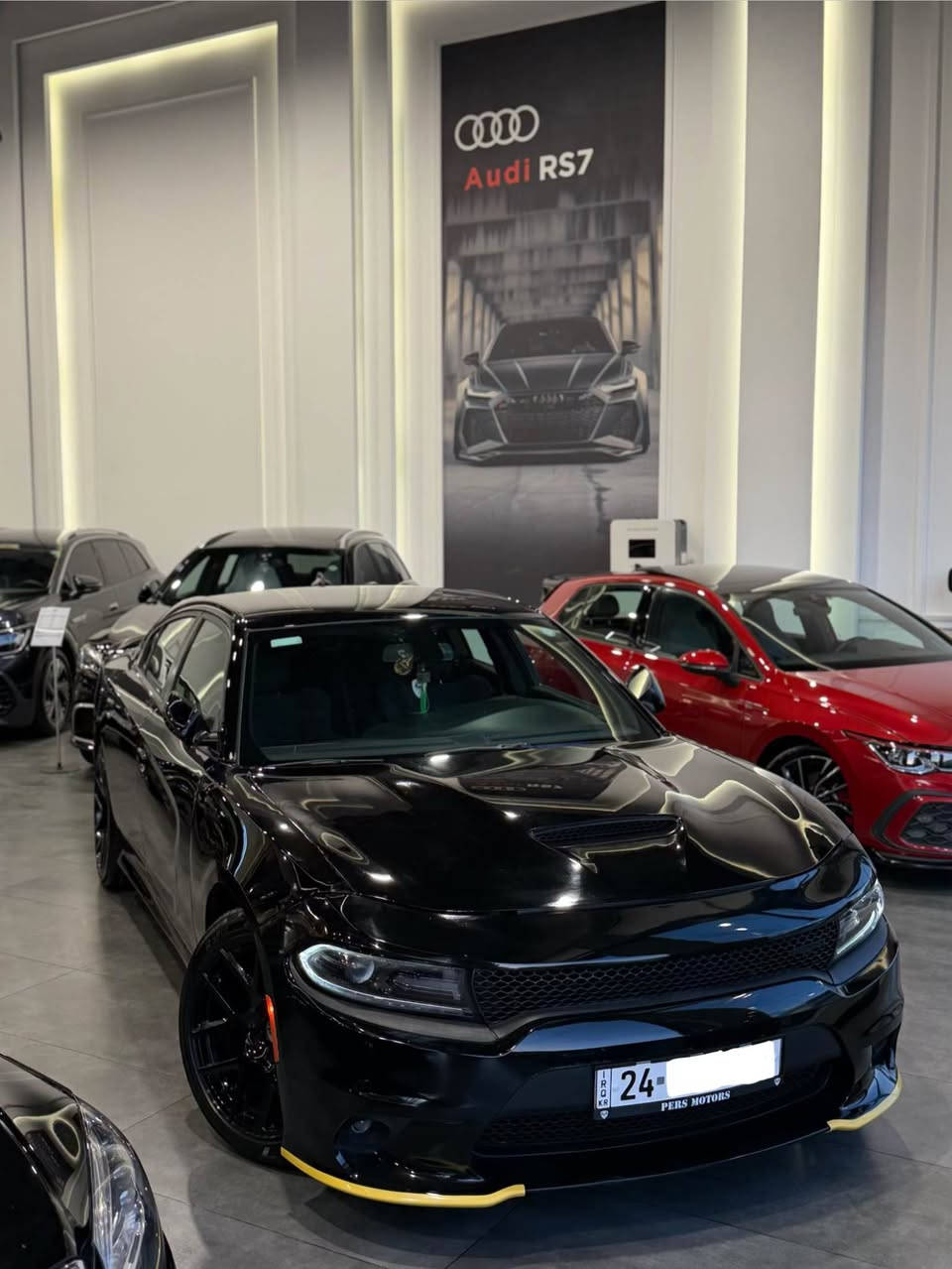 #سعر_مناسب_جدا ارخص سعر بالكل سوق 🔥بيع سريع 🔥🔥🔥🤌
دوج جارجر جي تي
DODGE CHARGER GT. 2019
اللون:اسود
عداد المسافات:120:000مايل
المواصفات: امريكي  
السيارة بها ٣ قطع صبغ
٦سلندر محرك(٣٦٠٠)
كرسي كهرباء
كراسي سپورت(حضن)
كراسي تدليك
شاشة_امامية_كبيرة_اصلية_لمس_حراري_(11 inch)_الجديدة_كليا
نظام_خرائط_(نظام ملاحة)_navigation
مستشعر_صف_المركبة
نظام_مساعدة_بدء_التشغيل_على_المرتفعات
نظام_التحكم_بالاداء
نظام_قياس_قوة_المحرك
نظام_اطفاء_المحرك_فقط_عند_الوقوف_واعادة_تشغيله_تلقائيا_عند_المشي_
‏AUTO_START
نظام_التحكم_بالانطلاق
نظام_اعداد_نمط_القيادة
نظام_اعداد_النمط_الرياضي
نظام_اعداد_النمط_الافتراضي
مراة_زئبقية
كامرة خلفية اصلية
شاشة عرض الاعطال
تشغيل عن بعد
كروس سرعة
فول تحكم استيرن(جهتين امامي+جهتين خلفي)
شفتات كير بالاستيرن
دبل كير(عادي+أوتوماتيك)
ناقل حركة ٨ نمر
نظام_SUPER_TRACK_PAK
نظام_سپورت_SPORT
نظام مانع انزلاق ABS
حساس خلفي
مري تدفئة
نظام تحكم بمستوى الانارة الداخلي
نظام تحكم بمستوى الضوء الداخلي
لايت عدسة
لد نهاري
بك لايت LED
ويل_20_Scat pack طايرات جديد
مدخل
‏CARPLAY  
‏المكان( اربيل شركة پيرس موتورس👌)
رقم دهوك سيارة باسمي تحويل أو وكالة شرط نفس اليوم

للسعر و للاستفسار خابر  
***********.         واتساب أربيل, العراق
