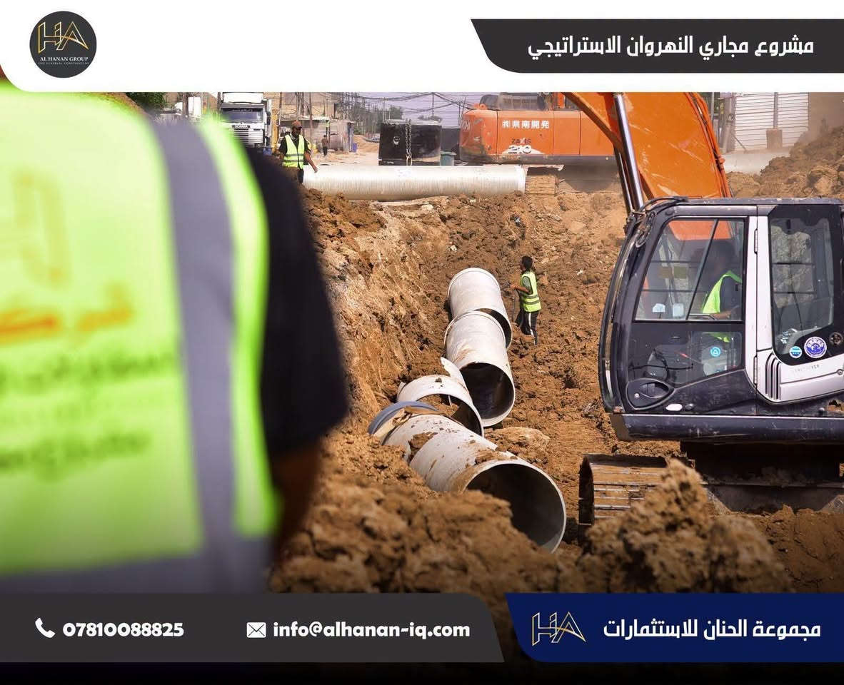 مجاري النهروان • الخطوط الناقلة • مجموعة الحنان