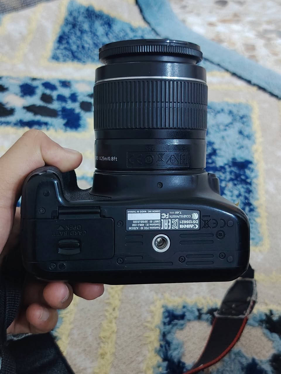 اسلام عليكم كامره كانون للبيع سعر 250وبيها مجال الكامره شغاله وفول بل تصوير مكان نجف الاستفسار خاص. او تصال ***********
