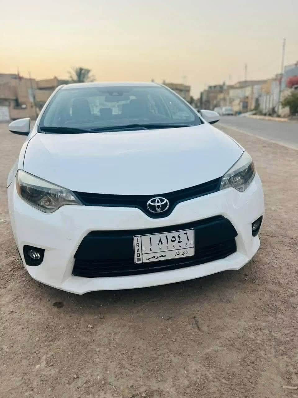 كورلاء 2015 لون ابيض ثلجي أمريكي السياره حره تحويل ثاني يوم تبريد ثلج الكهربايات شرط من السكن الأمامي لسكن الخلفي كلها شغاله مكينه وكير وخير من الله بيه حادث أمريكا بيه جاملغ وبنيد والجاملغ الثاني مفتوح سياره جاهزه خير من الله المكان الناصريه حي اريدو السعر 110وبيه مجال ***********
