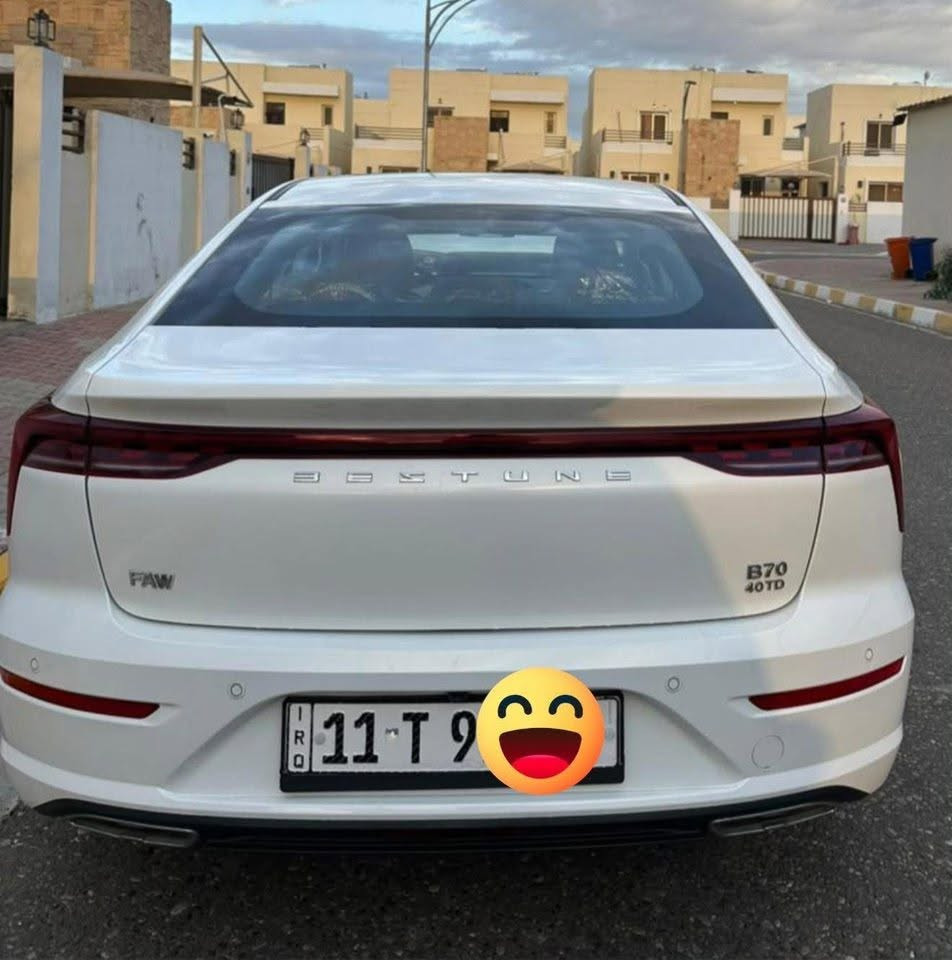 بيستون  فاو وكاله خليجي ضمان 5 سنوات
B70
موديل 2025

ماشيه 12 الاف السياره الزيرو

مكينه 2000تيربو 

فول مواصفات 1/1

لايتات لد 

تحكم بمستوى اللايت

رادات قرائة سرعة الطريق

نظام المحافظة على المسار 

رادار جانبي
تبريد مقاعد
كشنات جلد احمر +خزن ميموري +كهرباء 

شاشات دجتل 

شحن واير ليس 

كامرات محيطية

رادارات امامي خلفي 

سايد بريك دكمه 

صندوق كهرباء 

نقطة عمياء

سقف بنوراما 

مري كهرباء اشاير مري 

ركن الي للسيارة 

ويل كب 19

حساس ضغط اطارات

نظام abs مانع تزحلق

نظام فرامل طوارئ

نظام فرامل تلقائية

تحذير تصادم امامي

و بعد هواية مواصفات

رقم بغداد  حرة يعني مشتريهة كاش تحويل ثاني يوم 

للاستفسار ***********
السعر 27 مليون
