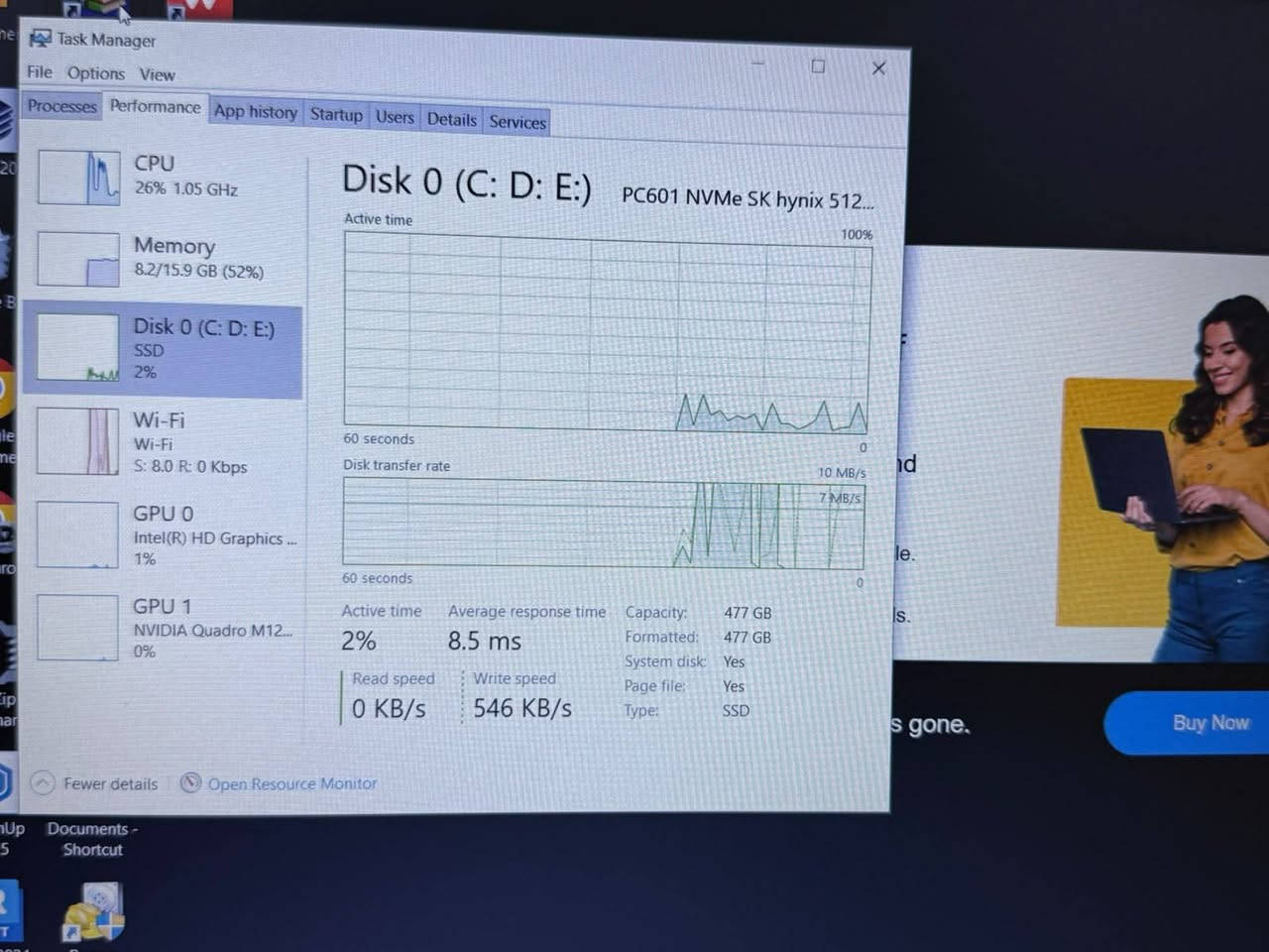 السلام عليكم ..للبيع
💻 Dell Precision 7520

🔹 Intel Core i7-7820HQ
🔹 RAM 16GB
🔹 SSD NVMe 512GB
🔹 NVIDIA Quadro M1200 4GB

✨ الحاسبة نظيفة جدًا وما بيها أي خدوش مثل ما واضحة بالصورة.
🔧 مُمصلحة سابقًا.
🎒 تجي وياها جنطة + شاحن.

📩 للاستفسار💻 Dell Precision 7520

🔹 Intel Core i7-7820HQ
🔹 RAM 16GB
🔹 SSD NVMe 512GB
🔹 NVIDIA Quadro M1200 4GB

✨ الحاسبة نظيفة جدًا وما بيها أي خدوش مثل ما واضحة بالصورة.
🔧 مُمصلحة سابقًا.
🎒 تجي وياها جنطة + شاحن.

📩 للاستفسار *********** واتساب
