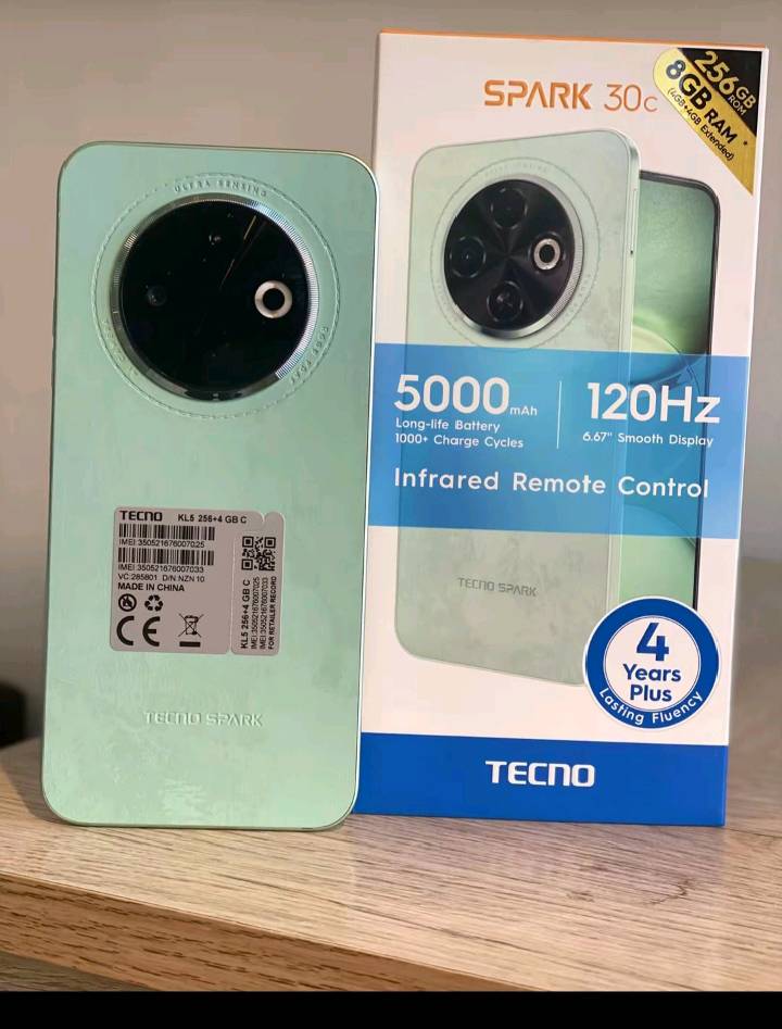 سعر 140الف بي مجال بسيط 📱 شاشة 6.67 إنچ
⚡ تحديث 120Hz
🧠 معالج MediaTek Helio G81
💾 ذاكرة 256GB
🧠 رام 8GB
📸 كاميرا خلفية 50MP
🤳 كاميرا أمامية 8MP
🔋 بطارية 5000mAh
⚡ شحن سريع 18W Type-C
🔊 سماعات ستيريو مزدوجة
👆 بصمة جانبية
📺 منفذ IR للتحكم بالأجهزة
💦 مقاومة رذاذ وماء IP54
📶 يدعم 4G
🤖 Android 14
🎧 مدخل سماعات 3.5mm