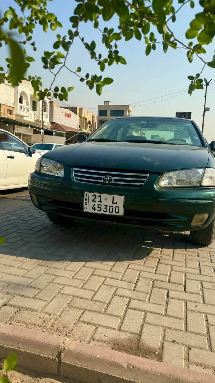 السلام عليكم للبيع تيوتا كامري موديل 2000
مكينه 2200 ام الچف
السياره داخله دشبول وبطاين وكشنات كلش جديد
مكينه وكير مكفولات
تخم تاير جديد
باتري جديد 
تبريد شغال وثلج بس الروله مال كمبريسر كايمه
السياره مصبوغه عام تعمير كركوك 
السياره ترايك وين متريد 
نقص بيها درايمً شفت جهه السايق
روله كمبريسر تبريد
دبل خلفي واحد
رقم سليمانيه مميز باسمي رقم وهزه وسنويه جدد
مكاني بغداد حي العامل 
***********
السعر 68 وليها مجال
