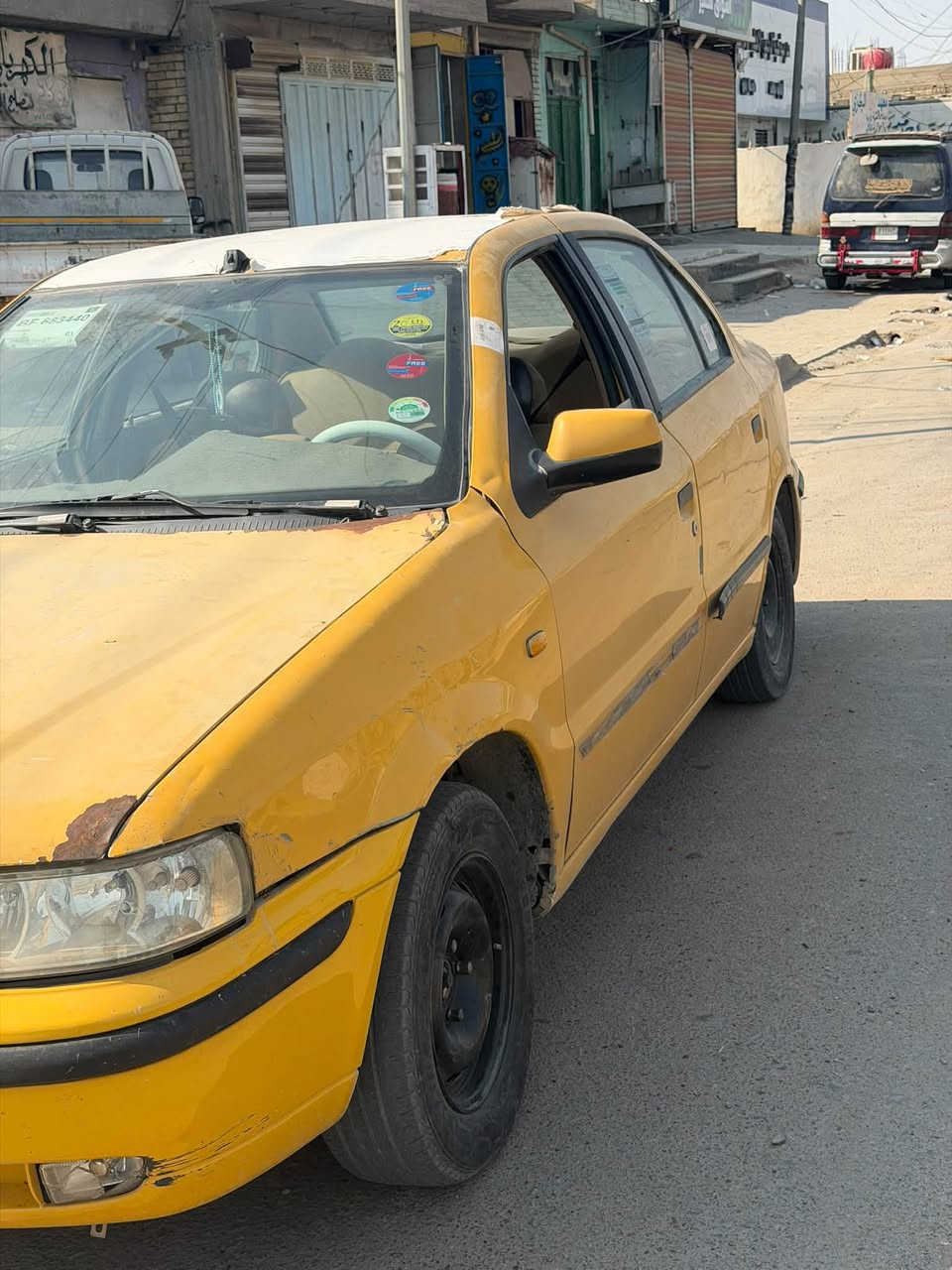 سلام عليكم سمند 11 محرك وكير جديدات سياره عوزهه ترتيب شوفت عينك عليهه غرامات 700 بس بشرط سياره راعيهه يريد تحويل سياره رايدهه 20 خمس ورقات واكعات مال غرامات يبقن 15 قفل بس اهم شي التحويل مكاني بغداد حي النصر رقمي *********** واتساب وتصال متواجد
