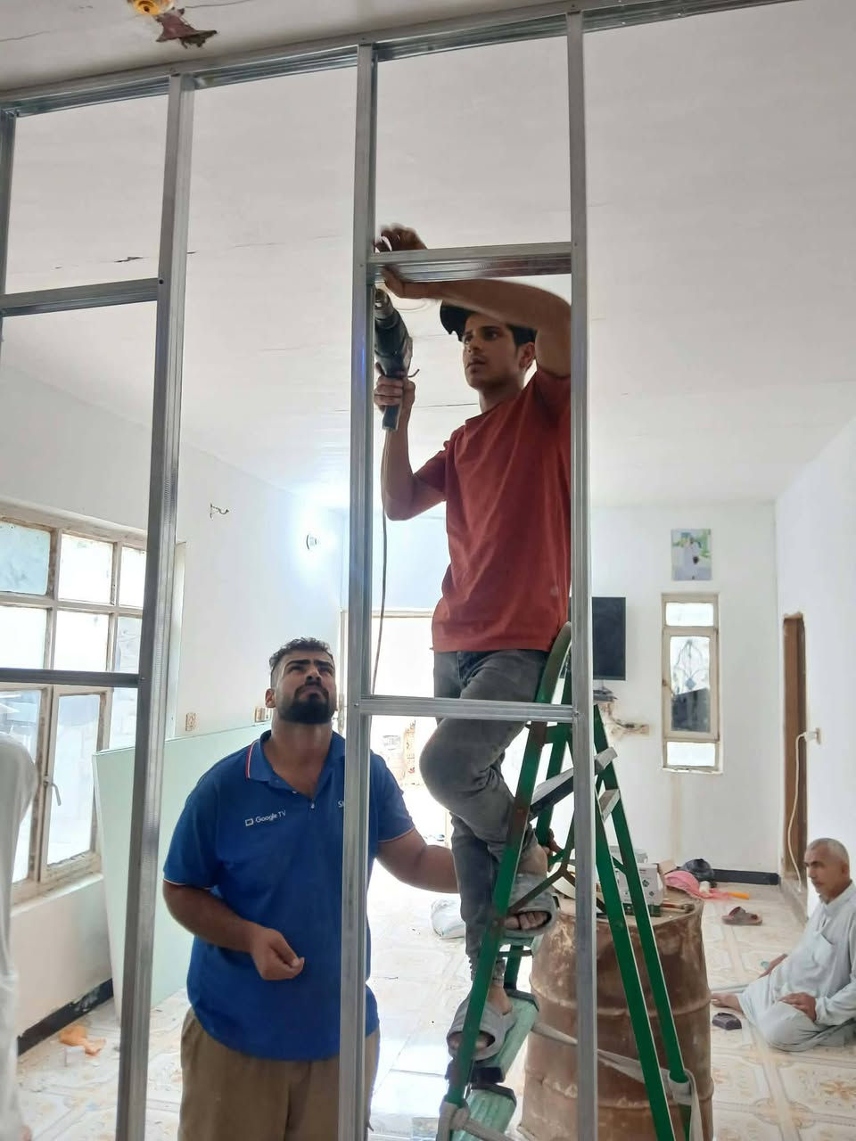 جبسن بورد • طلس جدران • تشطيب داخلي وخارجي