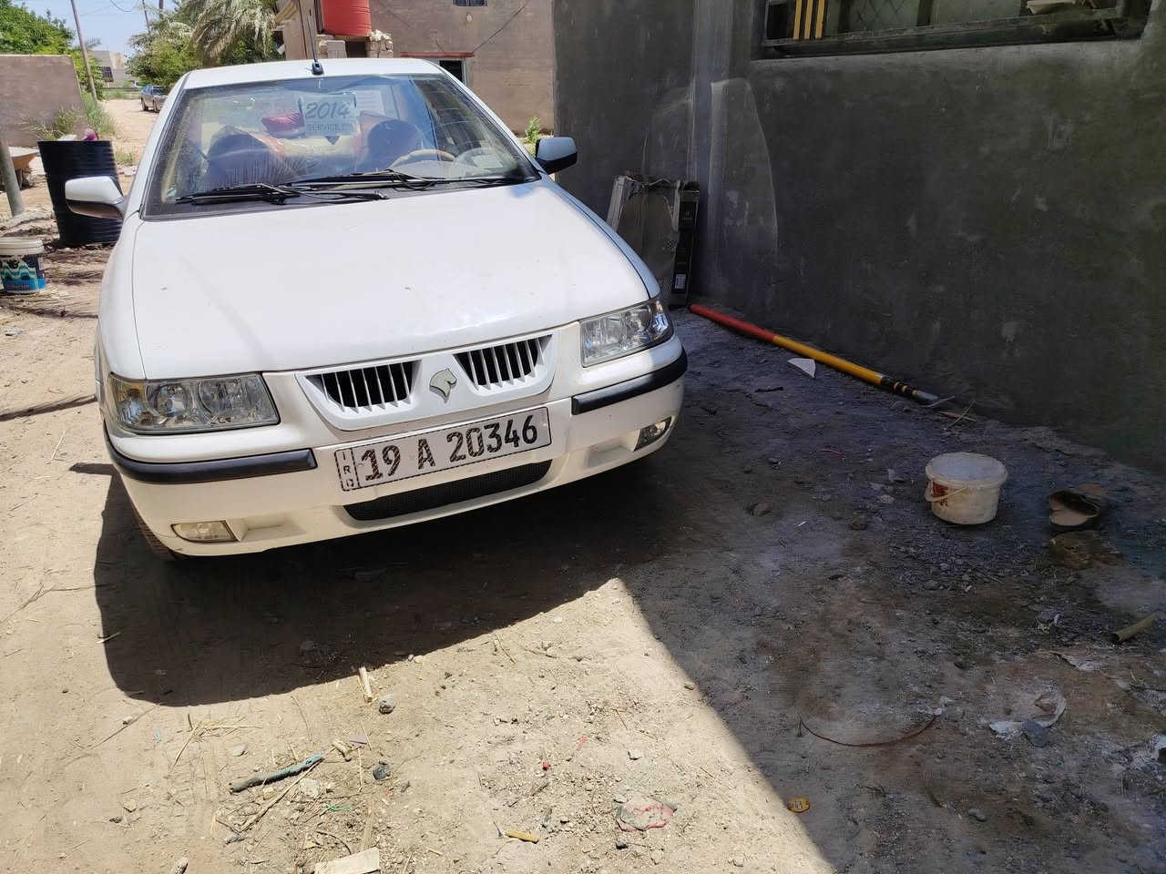 سمند مديل 14 مكفوله من الخياس والضربه والصبغ عدا تكحيل شخط بسيط بالصفحه محرك وگير وحداديه كفاله تبريد ثلج تخم تاير  سنترلك سويج شخاطه سنويه جديده بأسمي مكاني كربلاء طويريج *********** رايده 46 وبيه مجال كلش قليل

