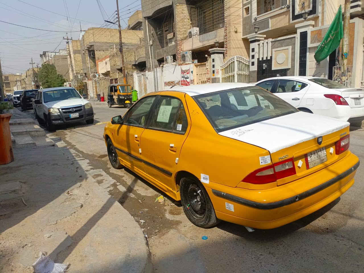 السلام عليكم سمند ١٣مكينه كيرحداديه نضيفه جدآ هيه غرامات مصفر مكان بغداد بلديات سعره ٣٤ شراي يجي ويدلل ***********
