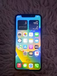 ايفون x   ذاكره 265  نسبه البطاريه 79   مستبدل شاشه درجه أولى   السعر ...