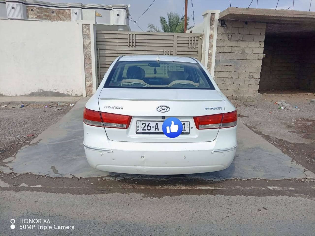 السلام عليكم
للبيع  سوناتا موديل 2010 رقم صلاح الدين محرك 2000 سياره بيها قطعة صبغ والباقي مكفول  السعر  105 وبيها مجال الاستفسار رقم الهاتف  ***********

نص مكتوب في الصور:
- HONOR X6
- 50MP Triple Camera
- O HONOR X6
