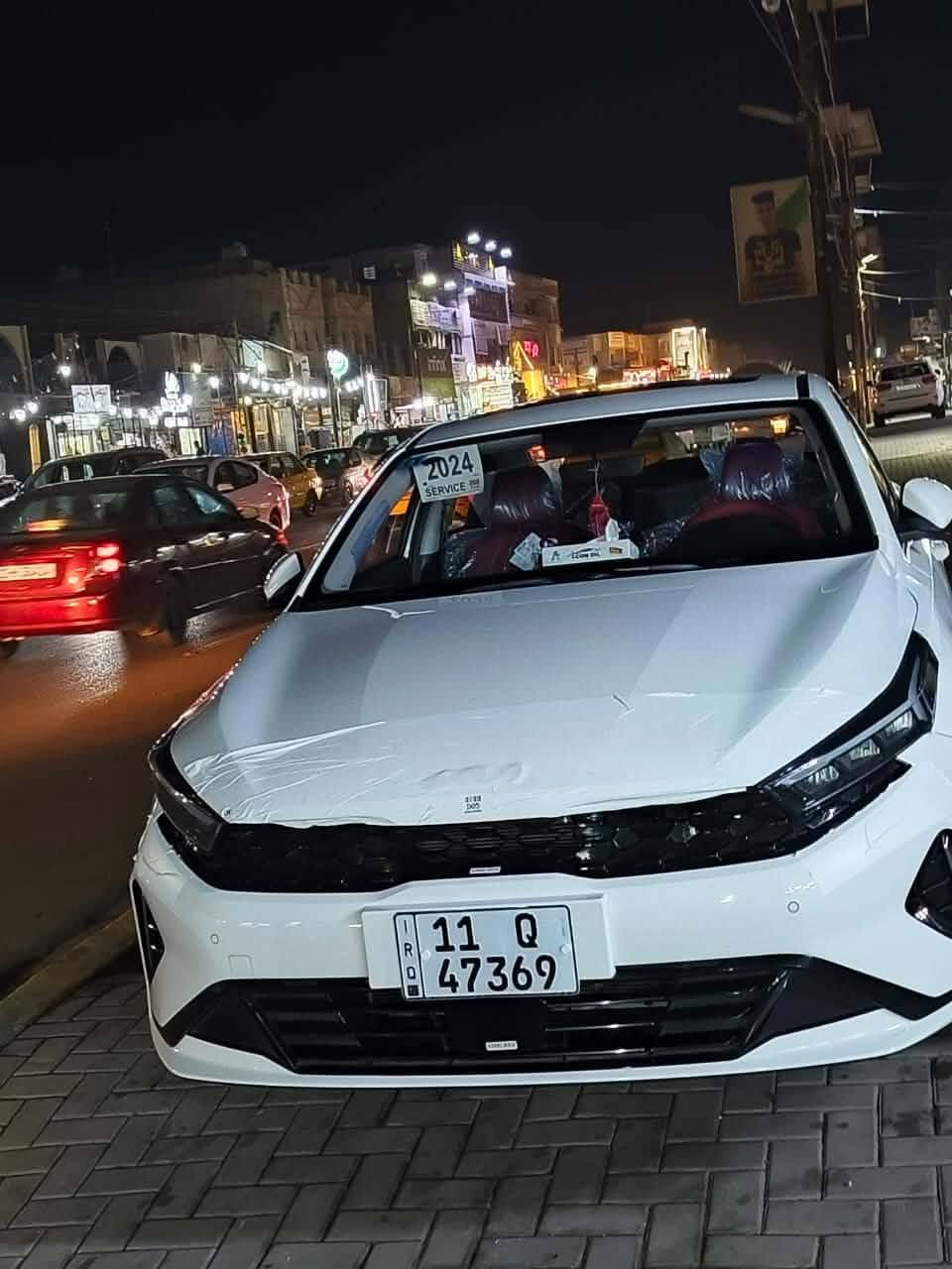 السلام عليكم موديل 24 بغداد باسمي مكفوله السياره جديده جدا ماشيه 22 سعر 147 وبيه مجال عنوان البياع شرطه الخامسه ***********
