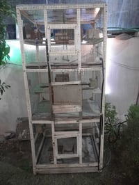 قفص طيور • ٣ خانات • ارتفاع مترين