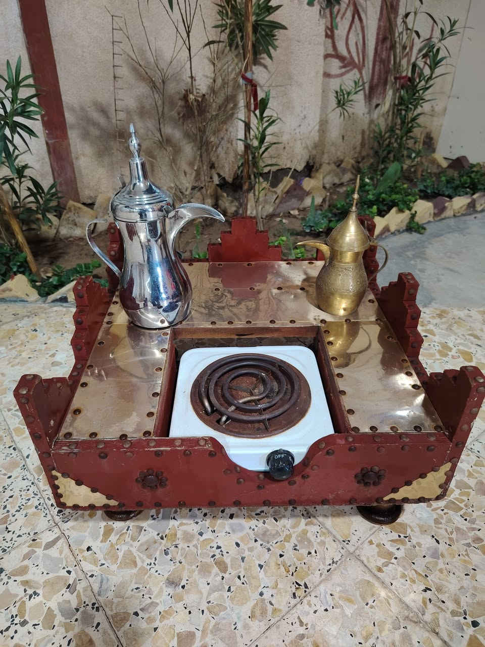 منقله كويتيه • دلتين نحاس • هيتر