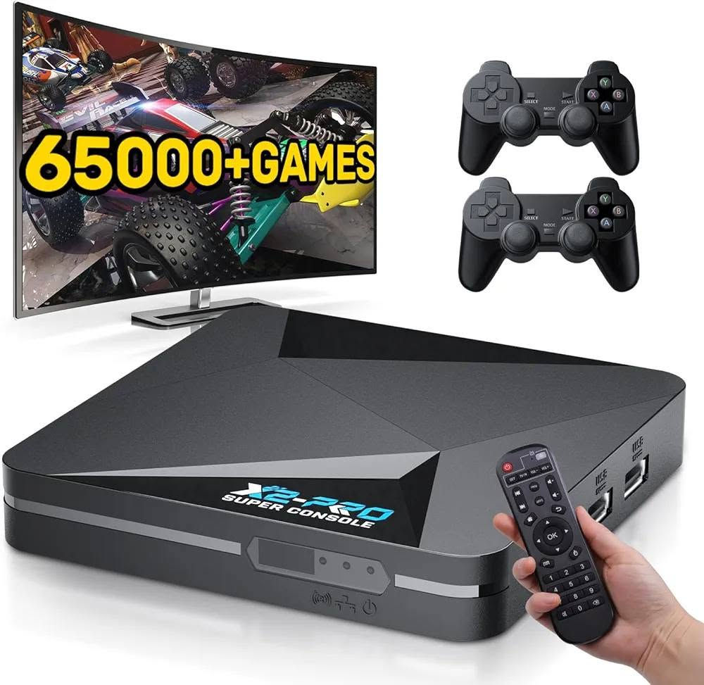 جهاز  TV BOX X2 PRO 

جهاز 2X1 

جهاز العاب يحتوي على 65000 الف لعبه بي اكثر من 10 محاكيات العاب 

جهاز TV BOX اندرويد 

سعر 50 الف دينار 

للتواصل والاستفسار***********

توصيل كل العراق 5 الاف دينار
