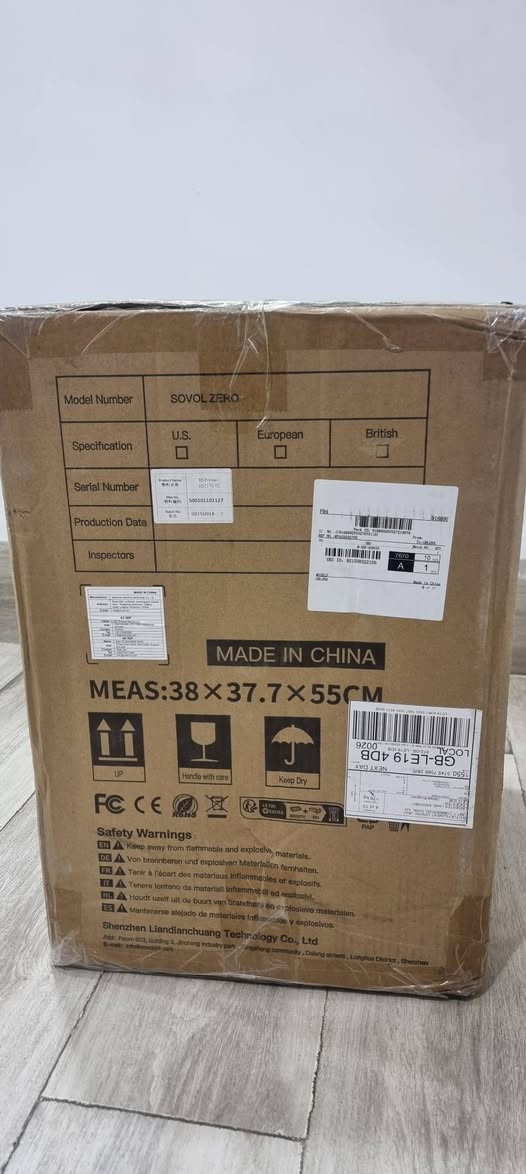 طابعة ثلاثية الأبعاد Sovol Zero، طابعة FDM من فئة CoreXY تتميز بحجمها الصغير وسرعتها العالية التي تصل إلى 1200 مم/ثانية
بعدها بالكبس موصفات مذكورة كلها بالمنشور كتلوك 
السعر ٥٠٠ 
تواصل واتس ***********
