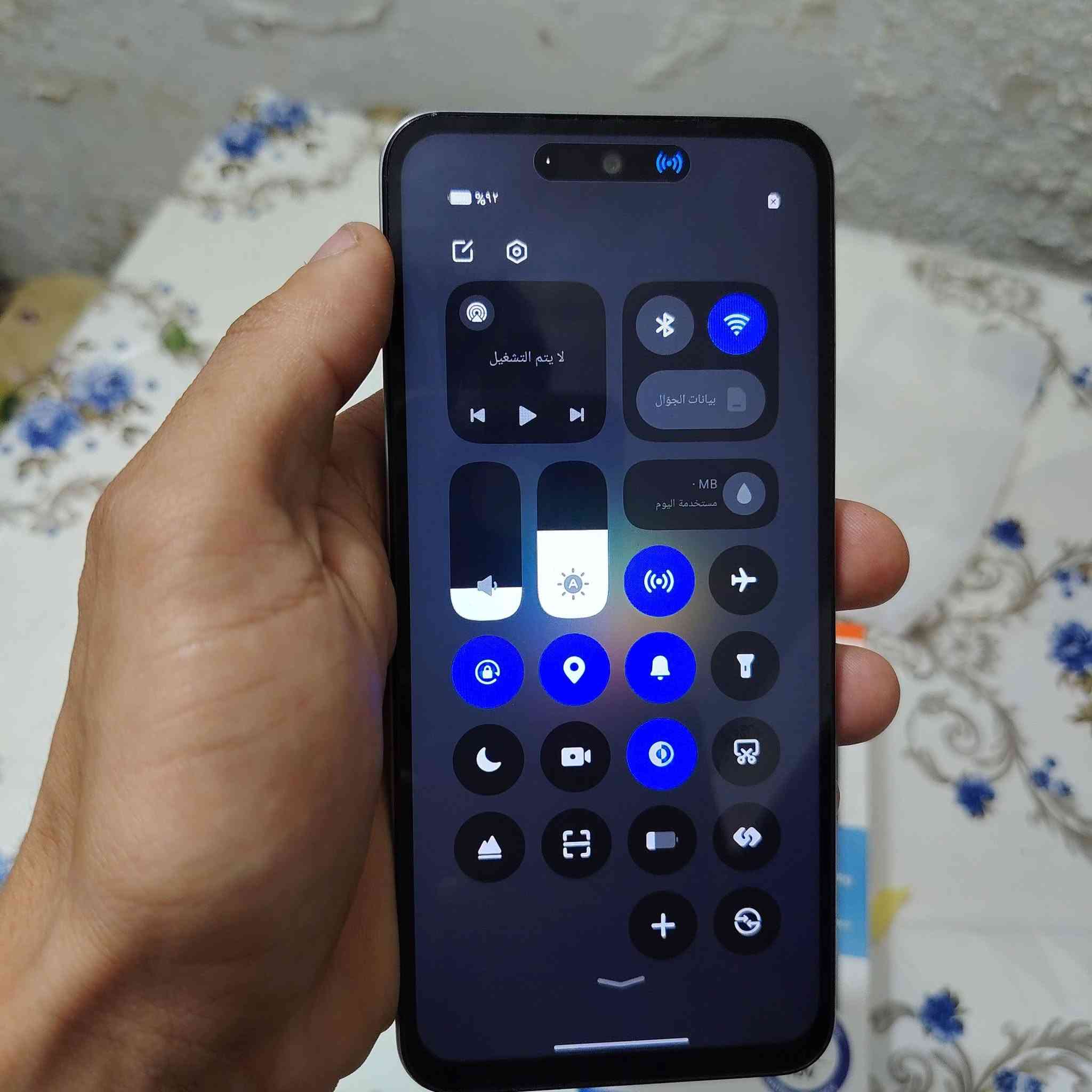 سلام عليكم شباب من رخصه الادمن المحترم تكنو سبارك 40 جديد
📱TECNO SPARK 40📱 اخو لجديد مستخدم شهر واحد ذاكرته 256 🪫بطاريته 5200🪫 عملاقه انسه صرف الشحن ببجي 60 فريم بصمتين وجه واصبع ملحقاته كامله كارتونه وحافضه ولزكه وشاحنه وابره كامل مكمل 💵سعره 130 الف💵 وبي مجال بسيط 

📍مكاني بغداد حسينيه مال راشديه📍 ***********

نص مكتوب في الصور:
- ٩٢%
- لا يتم التشغيل
- بيانات الجوال
- . MB
- مستخدمة اليوم
- +8GB 56GB TECNO SPARK 40 TECNO KM5 Helio G81 4.00 GB+2.00 GB 50M 8M 5200mAh 720x1600 15.1.2 استنادا إلى Android 9:27 هاتفي التحقق من التحديثات اسم الجهاز التخزين ٢٣,٥٢ غ.ب / ٢٥٦ غ.ب الطراز وحدة المعالجة المركزية RAM الكاميرا الخلفية الكاميرا الأمامية البطارية الشاشة إصدار Android 15