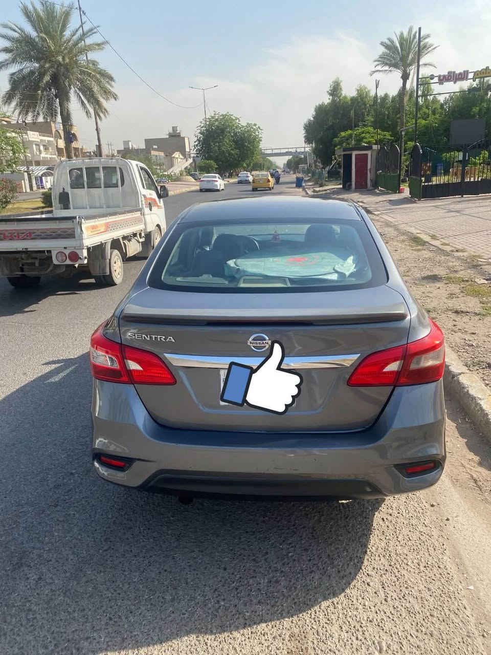 نيسان سنترا 2019 
وارد امريكي، حادثها موضح بالصور
السيارة بااسمي مشروع وطني
الكير والمحرك مكفولات
تحكم ستيرن
نظام ايكو اقتصادي
مثبت سرعة
التبريد ممتاز
التدفئة ممتازة
رقمها ديالى
السعر 95 وبيها مجال قليل
للاستفسار ( *********** )
