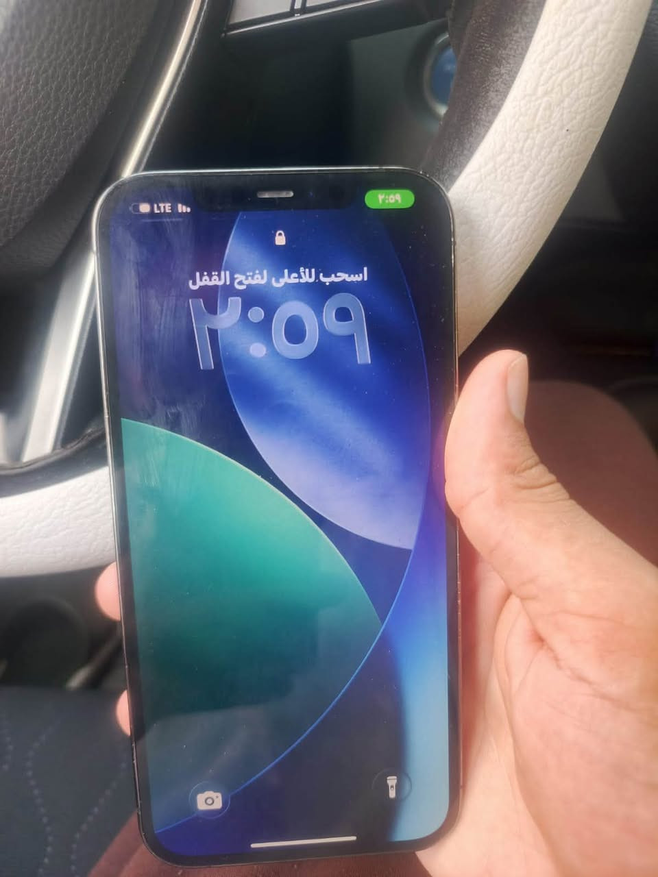 آيفون ١٢ برو ماكس • ٢٥٦ • بطارية ٧٧٪