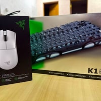 عندي كومبو ماوس و كيبورد  الكيبورد k1 من gravastar والماوس viper V3 pr...