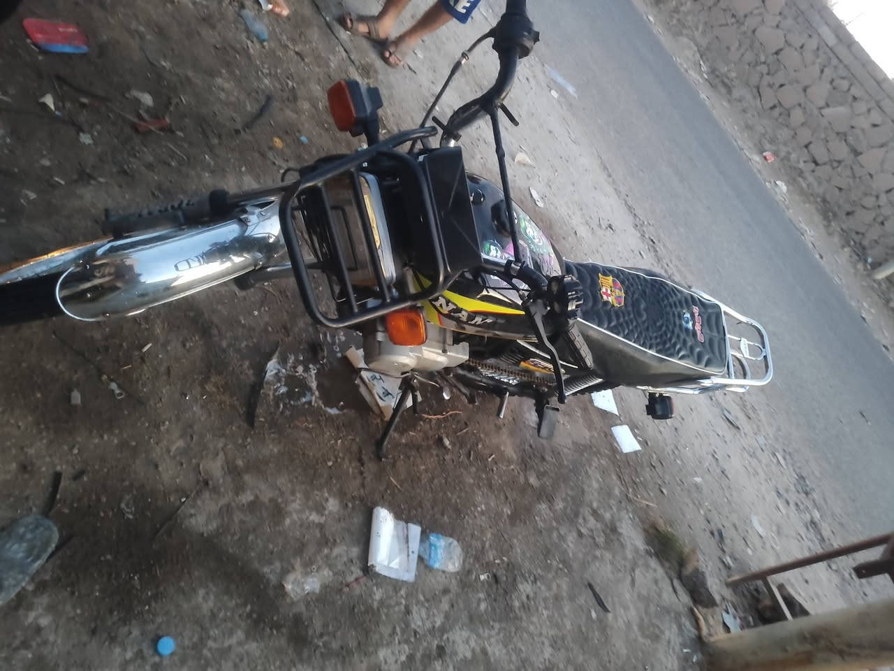 السلام عليكم دراجه 4كير  اللبيع موديل 23 السعر 325بي. مجال المكان بيجي ***********

