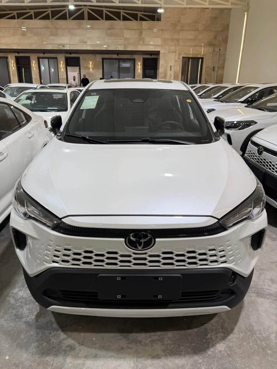– Toyota Corolla Cross Hybrid 2026 
تويوتا كورولا كروس هايبرد 2026
🌍  
–  بغداد - البياع- الشارع الثالث
.  🛣️  المسافة المقطوعة    - زيرووووووو  
------------------------------------------------------------ 
💰 اتصل لمعرفه الاسعار بسعر الجملة
 
✅ المواصفات :
🔹 الموديل: 2026
🔹 الحالة: زيرو
🔹 المحرك: 2000 سي سي هايبرد 

✔️ حساسات أمامية وخلفية
✔️ فتحة سقف
✔️ مقاعد جلد
✔️ مقعد كهربائي
✔️ كاميرا خلفية
✔️ بصمة تشغيل ودخول
✔️ إشارات بالمراية
✔️ شاشة وسطية حديثة
✔️ تحكمات ستيرن
✔️ أوتو هولد
✔️ مكيف أوتوماتيك
✔️ مرايا كهربائية
✔️ زجاج كهرباء

✔️ ABS
✔️ ESP
✔️ مانع انزلاق
✔️ وسائد هوائية متعددة
✔️ استهلاك وقود اقتصادي جدًا
✔️ قيادة مريحة وهادئة
✔️ مساحة داخلية ممتازة
✔️ مناسبة للعائلة والاستخدام اليومي
بغداد معارض البياع الشارع الثالث
شركة طريق الجوهرة للتجارة العامة والسيارات
***********
***********
***********
