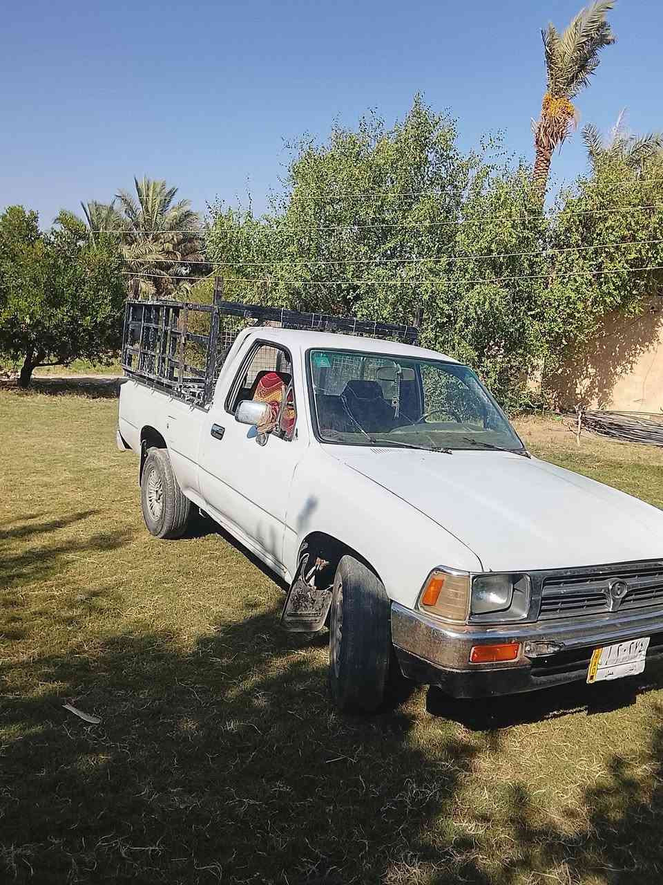 بيكم تيوته للبيع
موديل ٨٩ محرك ثري واي ٥ كير رقم انبار باسمي تحويل ثاني يوم كهربائيات كله شغاله عده الكيج السرعه تخم تاير نضيف مصبوغه عام السعر ٢٥وبي مجال حك الجيه 
عنوان بغداد ناحيه الرشيد 
***********
***********
