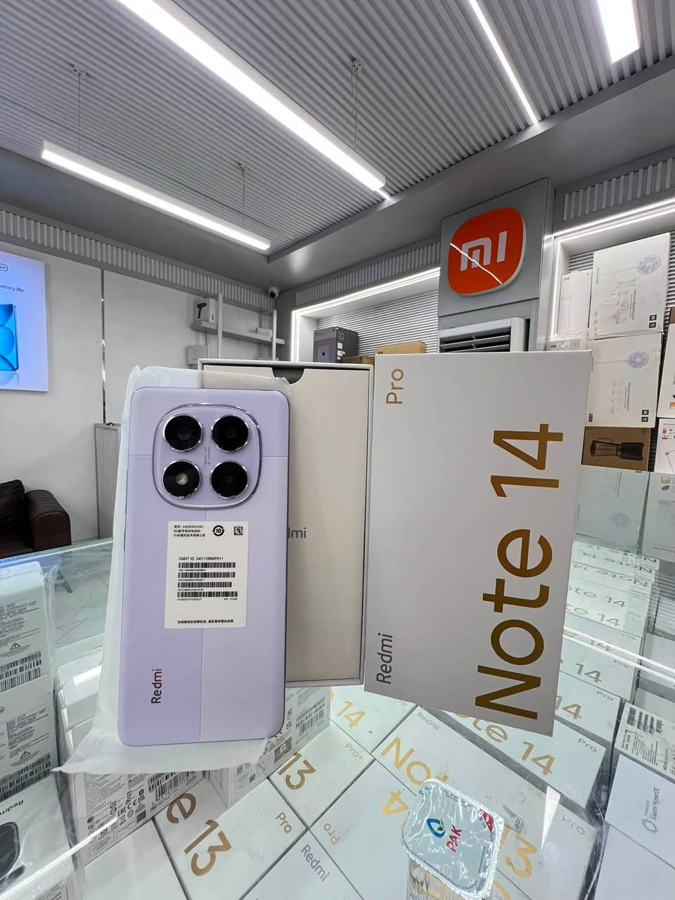 🔥 Redmi Note 14 Pro 🔥

📱 12GB RAM | 512GB Storage
⚡ 5G
📸 50MP Camera
✨ شاشة AMOLED 120Hz
🔋 بطارية 5500mAh

💰 السعر: 420,000 دينار عراقي
🛡️ ضمان 3 أشهر
🚚 التوصيل متوفر لجميع محافظات العراق

📍 زاخو
📞 ***********

للطلب والاستفسار راسلنا الآن

